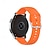 preiswerte Samsung-Uhrenarmbänder-Uhrenarmband für Samsung Galaxy Watch 3 45mm, Galaxy Wacth 46mm, Gear S3 Classic / Frontier, Gear 2 Neo Live Silikon Ersatz Gurt Verstellbar Sportarmband Armband