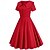 billige Kjoler-1950'erne Retro / vintage Kjoler Swing kjole Flare kjole Figursyet Gynge Udklædning Dame Valentinsdag Fest Stævnemøde tefest Voksne Kjole Forår sommer