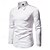 billige Button Down skjorter til mænd-Herre Skjorte Jakkesætsskjorter Button Up skjorte Vanlig Bryllup Fest Sort Hvid Rød Navyblå Langærmet Knaphul Forår &amp; Vinter Tøj Broderi