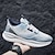 cheap Men&#039;s Sneakers-Men&#039;s Lightweight Athletic Running Shoes – Breathable Lace-Up Sneakers for Sports, Gym and Casual Wear