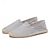 halpa Miesten loaferit ja nauhattomat kengät-miesten beige canvas espadrille-slip-on kengät juuttiköysipohjalla – mukavat kesäiset vapaa-ajan jalkineet
