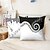 cheap Quotes&amp;Saying Style-Decorative Toss Pillows Cover 1PC Graphic Music Soft Square Cushion Case Pillowcase for Bedroom Livingroom Sofa Couch Chair Summer Spring