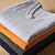 billiga Herrarnas Elite Tröjor &amp; Koftor-Herr Pullover tröja Sticka Ensfärgat V-hals Stickat Elegant Utomhus Hem Kläder Höst Vinter Svart Orange S M L