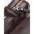 preiswerte Taschen für Herren-Umhängetasche aus braun-schwarzem Kunstleder für Herren mit verstellbarem Schultergurt – stilvolle und praktische Umhängetasche, Messenger Bag für die Arbeit, Reisen und den täglichen Gebrauch