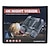 abordables Télémètres et télescopes-Jumelles de vision nocturne infrarouge 4K 3.2 grand écran zoom numérique 8x carte TF 32 Go incluse rechargeable avec batterie objectif 25 mm capteur CMOS pour cadeaux de Noël Thanksgiving nouvel an