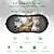 abordables Télémètres et télescopes-Jumelles de vision nocturne infrarouge 4K 3.2 grand écran zoom numérique 8x carte TF 32 Go incluse rechargeable avec batterie objectif 25 mm capteur CMOS pour cadeaux de Noël Thanksgiving nouvel an