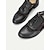 cheap Women&#039;s Oxfords-Women&#039;s Stylish Black Lace-Up Oxford Shoes with Perforated Lace Design | Perfect for Casual and Dressy Occasions