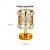 abordables Lampes de table-lampe de bureau en cristal métallique - lampe décorative rechargeable par USB avec gradation tricolore pour salon, bar, repas en plein air, fête, ambiance de festival, veilleuse &amp;lampe de lecture