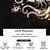 abordables Motif Animal-Homme Lion Chemise à col Chemise boutonnée manche longue Sombre Casual Printemps Automne Col rabattu Boutonner Noir Jaune Bleu