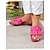 billiga Avslappnade sandaler-slip-on sandaler för kvinnor med rufsiga konstläderband, minimalistisk avslappnad stil för sommaroutfits och vardagskläder