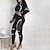 billiga Set och One-Pieces-Dam Yogaset 2 st Färgblock Träningsdräkter Vit Röd Yoga Kondition Gymträning Hög midja Andningsfunktion Mjuk Långärmad Sport Sportkläder Microelastisk Smal