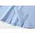 economico Strada-Cotone e Lino Classico Per uomo Camicia Camicia di lino Camicia Estiva Camicia da Spiaggia Camicia con Bottoni Blu Bianco Verde Manica Corta Semplice Collo ripiegato Estate Abbigliamento casual alla