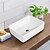 tanie Umywalki nablatowe-Umywalka łazienkowa Nowoczesny - Ceramika Prostokąt Vessel Sink