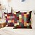 billige Vintage stil-geometrisk pynteputetrekk 1 stk mykt firkantet putetrekk putetrekk for soverom stue sofa sofastol