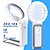 cheap Office Supplies-30X 10X Magnifying Glass with Light and Stand Foldable Handheld Magnifying Glass 18 LED Illuminated Lighted Magnifier for Macular Degeneration Seniors Reading Close Work