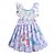 abordables Vestidos de unicornio-Niños Chica Vestido Unicornio Sin Mangas Exterior Casual Volante Moda Adorable Algodón Sobre la rodilla Vestido informal Vestido de una línea Verano Primavera 4 años + Verde Claro Rosa Morado