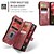 tanie Etui do iPhone&#039;ów-telefon Kılıf Na iPhone 16 15 14 Pro Max Plus iPhone 13 12 11 Pro Max Mini Etui na karty portfela Z podpórką Magnetyczne Zamek Retro TPU Skóra PU