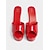 preiswerte Plattform Sandalen-Rote Damen Lack Plateau High Heels mit Open-Toe Design – Sexy Stiletto Pantoletten für Partys und Clubwear