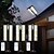 cheap Outdoor Wall Lights-Solar Courtyard Wall Lamp with Remote Control - Outdoor Decorative Waterproof Light with Motion Sensor, Atmosphere Lighting for Gardens &amp; Streets 1PC