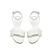 baratos Casual-sandálias de noiva femininas de renda branca com apliques florais - ideais para casamentos boêmios