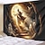 cheap Religious Tapestry-Hanging Tapestry Jesus Angel Wall Art Large Tapestry Mural Decor Photograph Backdrop Blanket Curtain Home Bedroom Living Room Decoration