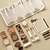 cheap Jewelry &amp; Cosmetic Storage-Leather Waterproof Cosmetic Bag, 4-in-1 Travel Toiletry Organizer, Large-Capacity Makeup Bag with Dry and Wet Separation for Stylish Storage