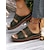 cheap Women&#039;s Sandals-Women&#039;s White Slip-On Sandals with Floral Cut-Out Design Comfortable Sole and Casual Style for Summer Wear and Daily Outings
