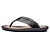 cheap Dress Sandals-Men&#039;s Vintage Brown Faux Leather Flip Flops - Handmade Open-Toe Summer Sandals with Non-Slip Sole for Beach, Travel and Casual Wear
