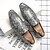 abordables Semi-formel-mocassins en similicuir pour hommes avec motif cachemire coloré – chaussures à enfiler élégantes pour les occasions formelles et décontractées