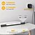 abordables Éclairage d&#039;armoire-Lampe de placard multifonction avec détecteur de mouvement – Lampe de nuit rechargeable par USB à intensité variable tricolore avec support magnétique pour l&#039;éclairage de la cuisine, du bureau et de