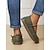 voordelige Platte damesschoenen-Groene Mary Jane-flats voor dames – comfortabele blotevoetenschoenen voor dagelijks en casual gebruik