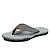 billige Uformelle sandaler-mænds afslappede flip flops - slidstærk tekstureret sål med flettede stropper til strand, pool og hverdags sommertøj