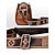 levne Tašky přes rameno-dámská vintage crossbody kabelka přes rameno z umělé kůže – elegantní a kompaktní design s nastavitelným popruhem, ideální pro každodenní použití, cestování a neformální výlety černá bílá hnědá