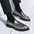 billige Semi-formel-mænds guldmetallic loafers med dobbelt spænde og chunky sål - stilfulde festsko til formelle og afslappede lejligheder