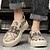 billige Slip-on casual sko-Slip-on sneakers i canvas i sydvestlig mønster – komfortable, stilfulde fritidssko til hverdagsbrug