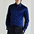 preiswerte Button-Down-Hemden für Herren-Herren Hemd Hemd mit Spearpoint-Kragen Oberhemd Glatt Hochzeit Party Schwarz Weiß Rote Marineblau Langarm Kargen Frühling &amp; Herbst Bekleidung Button-Down