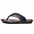 cheap Dress Sandals-Men&#039;s Vintage Brown Faux Leather Flip Flops - Handmade Open-Toe Summer Sandals with Non-Slip Sole for Beach, Travel and Casual Wear