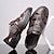 abordables Sandales décontractées-sandales en similicuir marron pour hommes – conception découpée durable avec sangle réglable, chaussures décontractées confortables pour l&#039;été et les activités de plein air
