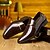 halpa Loafers-Miesten Mokkasiinit Penny Loafers Klassiset loaferit PU-nahka Mukava Liukumaton Loaferit Musta Kahvi