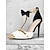 billige Stiletto hæler-stiletthæler med lavendel t-rem for kvinner med gullaksenter og sløyfedetaljer, elegante fest- og kveldssko for spesielle anledninger
