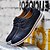 cheap Semi-Formal-Men&#039;s Casual Lace-Up Shoes – Vibrant Faux Leather Upper, Lightweight Design, Non-Slip Sole, Perfect for Everyday Wear and Summer Outings