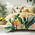 billige 100% bomull-100% bomull floral tropisk serie dynetrekk 3-delt sett for sommer myk hudvennlig langvarig