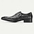 baratos Sapatos Sociais Clássicos-sapatos masculinos de couro preto com padrão de crocodilo e tira de monge – couro de vaca premium, estilo formal para negócios e ocasiões especiais