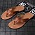 billige Kjole sandaler-brune flip flops i imitert skinn for menn - uformelle sommersandaler med åpen tå og komfortabel såle for strand- og hverdagsbruk