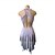 economico Abiti da Pattinaggio Artistico-Vestito da pattinaggio artistico Per donna Da ragazza Pattinaggio sul ghiaccio Vestiti Viola Foro per pollice tintura sfumata Elevata elasticità Professionale Competizione Vestiti da pattinaggio sul