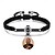 abordables Para mujeres-Pulsera cruzada personalizada con piedra de proyección de foto el mejor regalo para mamá joyería religiosa para familia o amigos