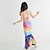 economico Costume da bagno a sirena-Bambino Da ragazza Costume da bagno da sirena Costume da bagno Per eventi Spiaggia Bilance Festività Tropicale Costumi da bagno 4 anni + Estate Rosa Blu Reale
