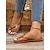 preiswerte Urlaubsandalen-braune T-Riemchen-Sandalen für Damen mit Schmetterlings-Strassverzierung - lässige Sommer-Flip-Flops für Strand und Alltag