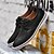 cheap Semi-Formal-Men&#039;s Casual Lace-Up Shoes – Vibrant Faux Leather Upper, Lightweight Design, Non-Slip Sole, Perfect for Everyday Wear and Summer Outings