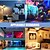 tanie Żarówki inteligentne LED-żarówki gu10 smart led e14 6w wifi &amp;Bluetooth, zmiana koloru, ściemnianie, Alexa &amp;kompatybilne z Google Home, żarówki 220 V, 4 sztuki